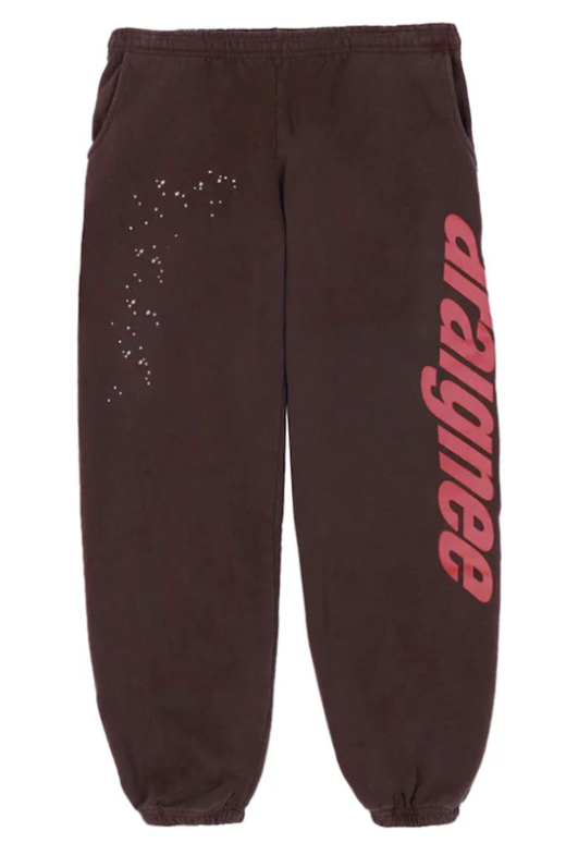 Sp5der Araignee Sweatpants Brown